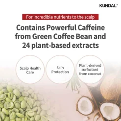 Hot Caffeine Shampoo White Musk Korean Haarpflege|Hauptzutat