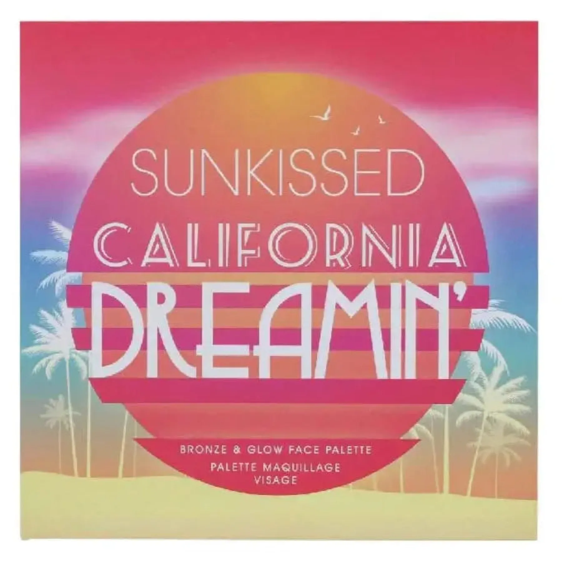 Hot California Dreaming Bronze & Glow Face Palette Bronzer