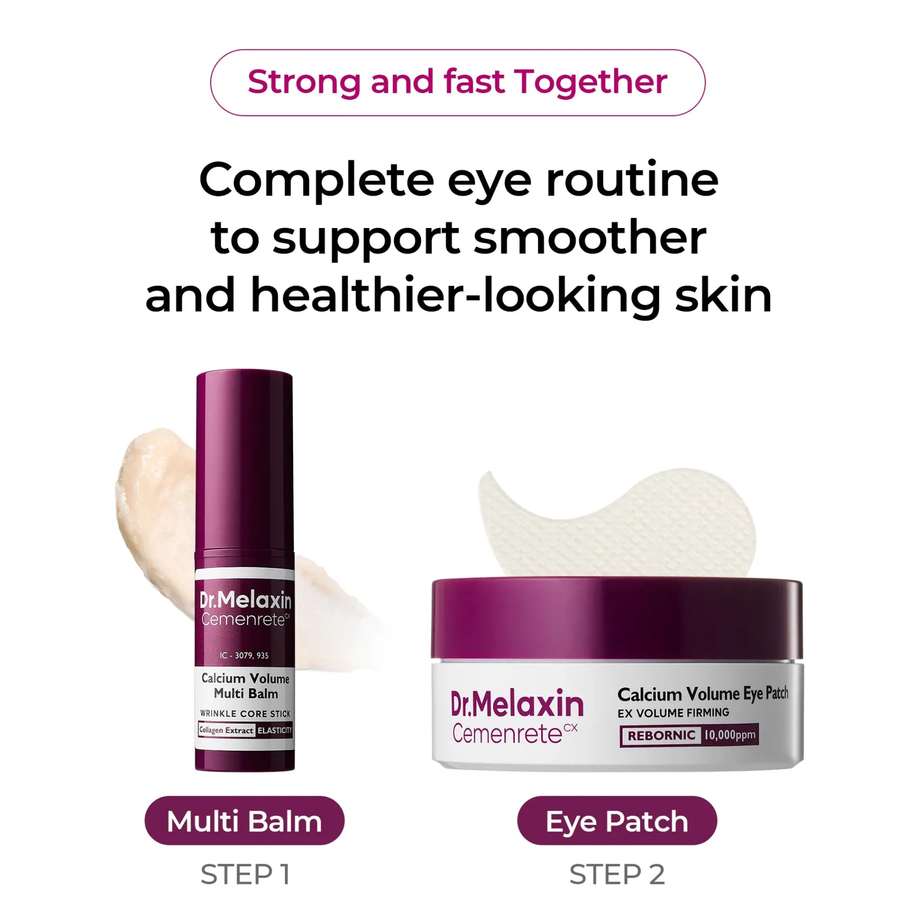 Outlet Cemenrete Calcium Volume Multi Balm Augencreme|Hauptzutat