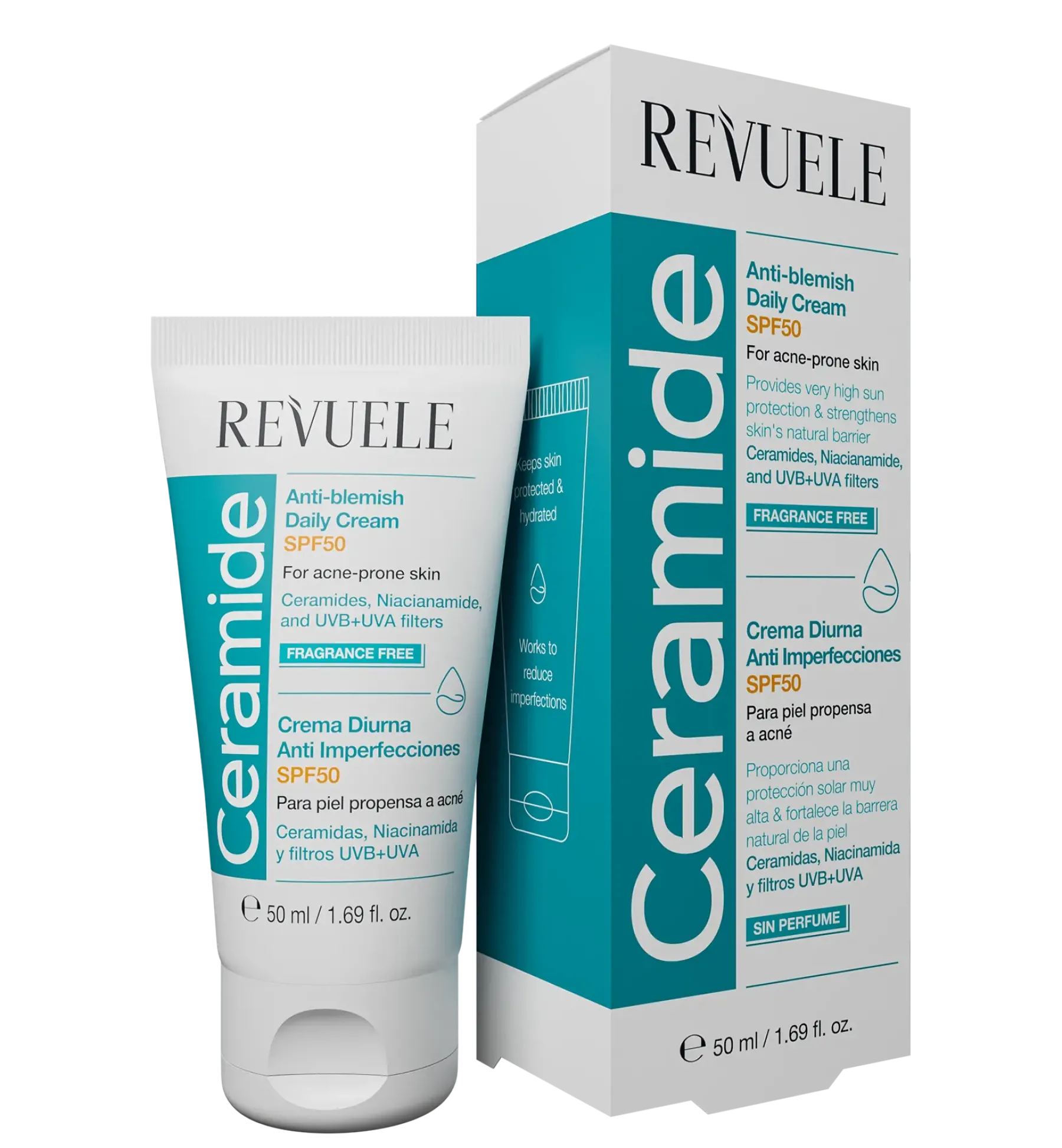 Ceramide Anti Blemish Daily Cream SPF50 Vegan Pflege|Hauptzutat