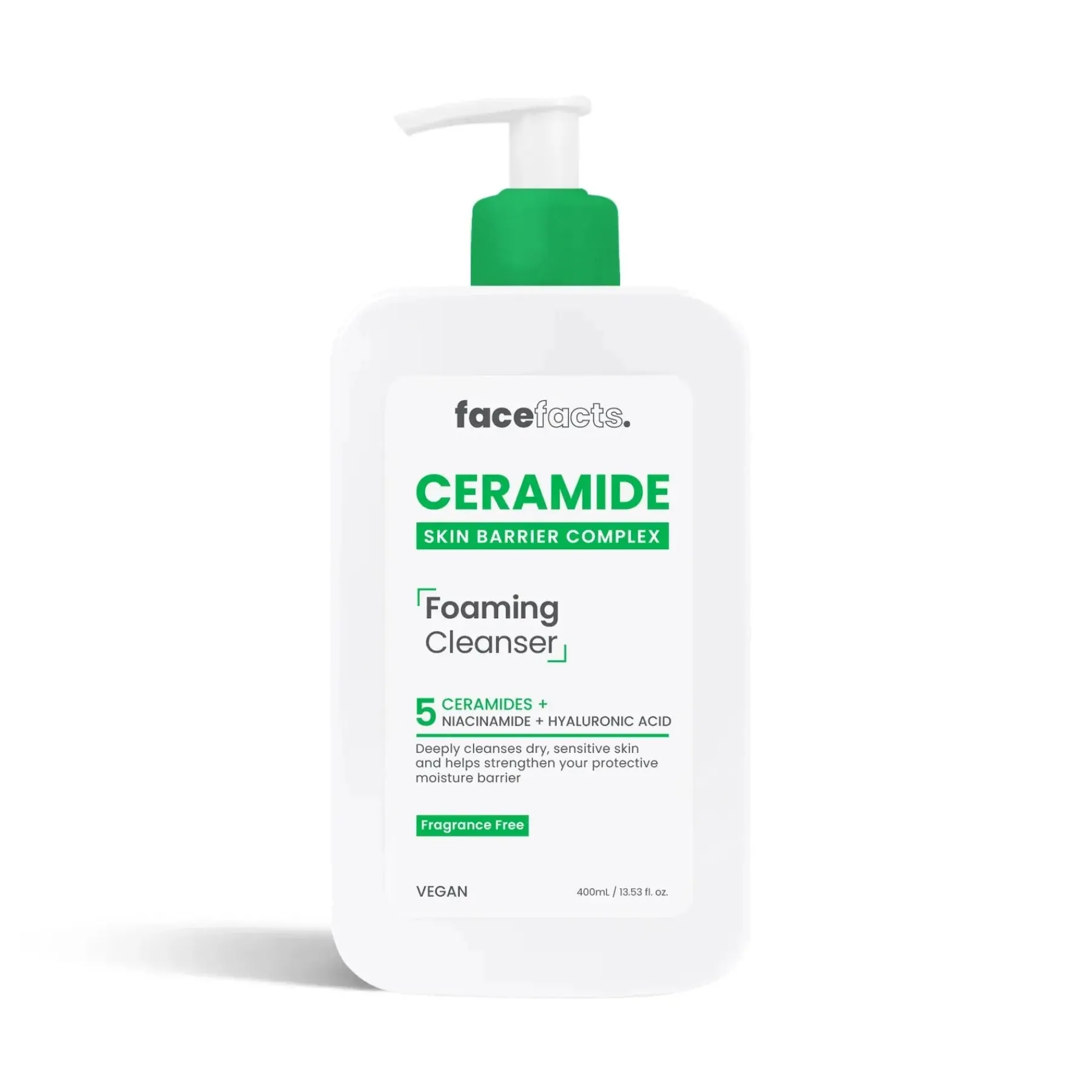 Outlet Ceramide Foaming Cleanser Vegan Pflege|Hauptzutat