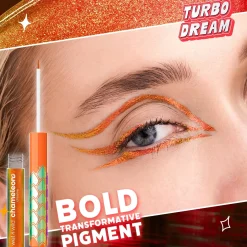 Best Chameleon Chrome Liquid Eyeliner Turbo Dream Vegan Eyeliner|Eyeliner