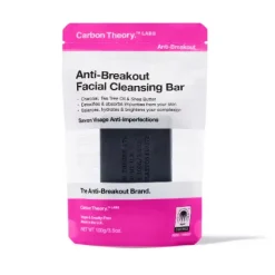 Clearance Charcoal & Tea Tree Oil Breakout Control Facial Cleansing Bar Vegan Pflege|Reinigungsmittel