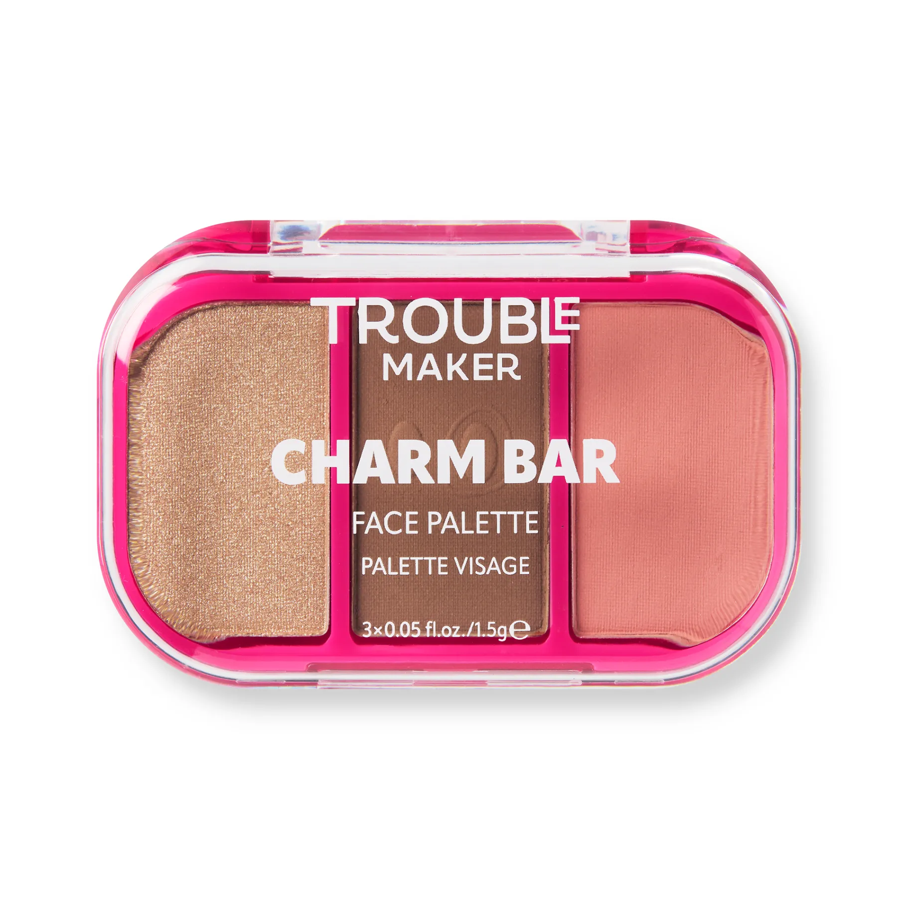 Online Charm Bar Face Trio Palette Good Luck Rouge