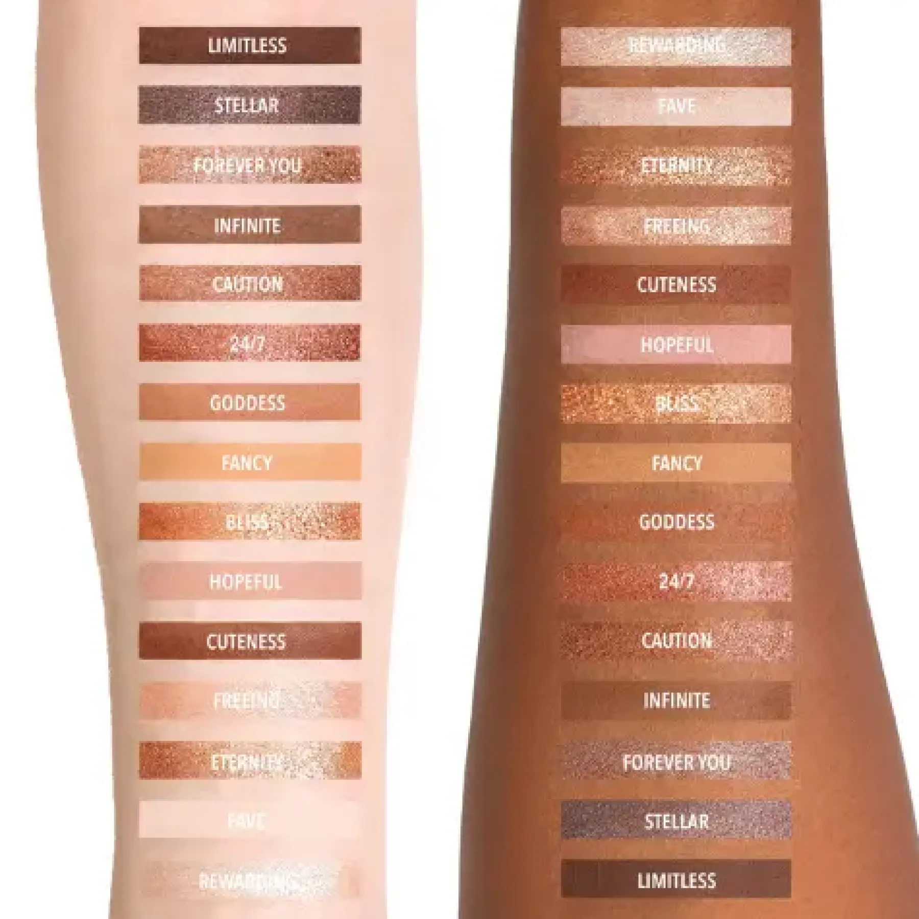 New Chasing Eternity Pressed Pigment Palette Clean Beauty|Lidschatten