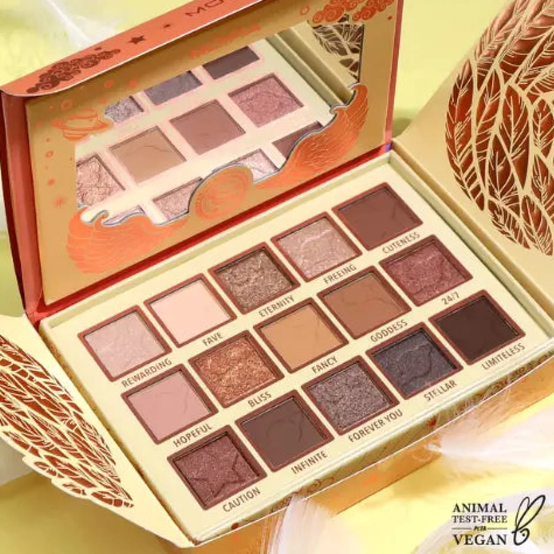 New Chasing Eternity Pressed Pigment Palette Clean Beauty|Lidschatten