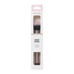 Clearance Cheek Chisel Blush & Bronze Duo Brush Tön Mehr|Rouge Pinsel