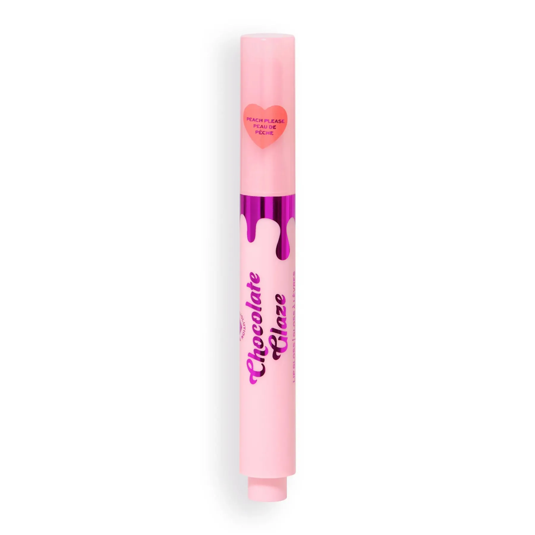 Hot Chocolate Glaze Lip Gloss Pen Peach Please Lipgloss