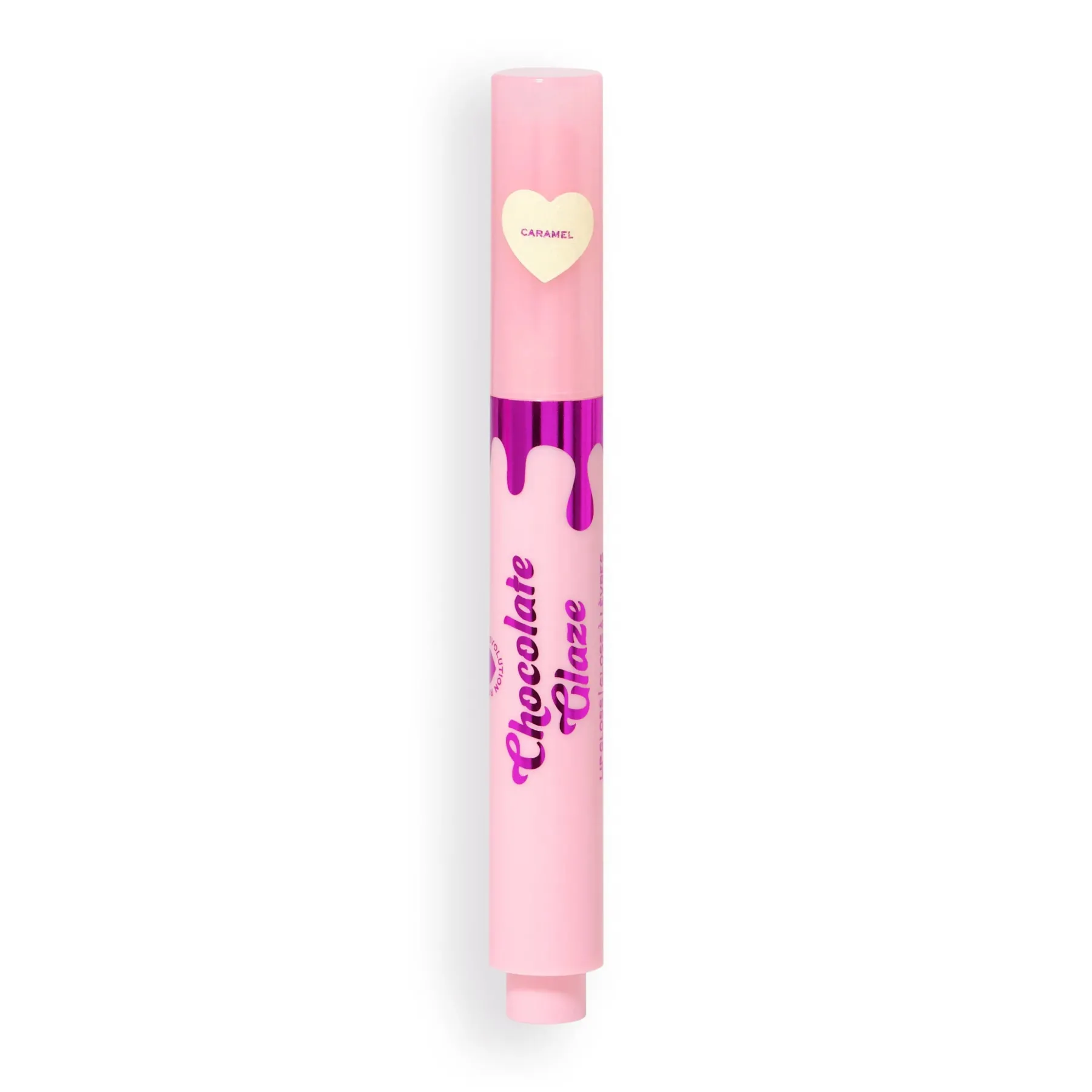 Online Chocolate Glaze Lip Gloss Pen Caramel Gold Shimmer Lipgloss