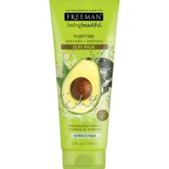 Discount Clay Mask Avocado & Oatmeal Vegan Pflege|Gesichtsmasken