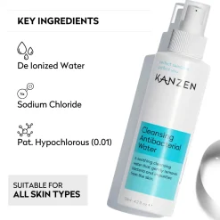 Hot Cleansing Antibacterial Water 30 ml. Hauptzutat|Reinigungsmittel