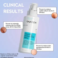 Hot Cleansing Antibacterial Water 30 ml. Hauptzutat|Reinigungsmittel