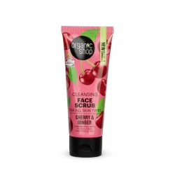 Best Cleansing Face Scrub Cherry & Ginger Vegan Pflege|Hautprobleme