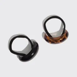 Online Cloud Cuffs Black & Tort Medium Haargummis