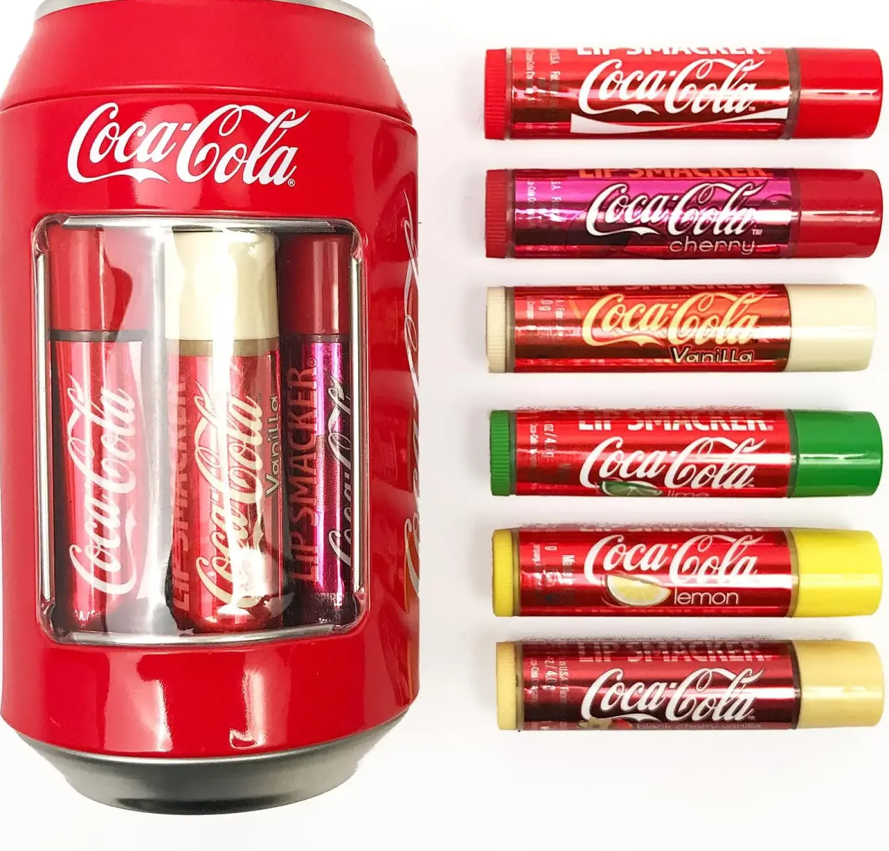 Outlet Coca Cola Classic Can Lip Balm Makeup Sets|Lippenbalsam