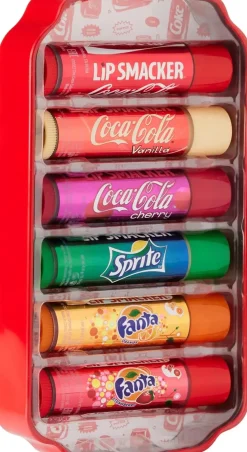 Clearance Coca Cola Tin Box Makeup Sets|Lippenbalsam