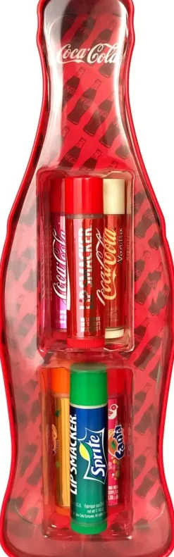 Outlet Coca Cola Vintage Bottle Lip Balm Makeup Sets|Lippenbalsam