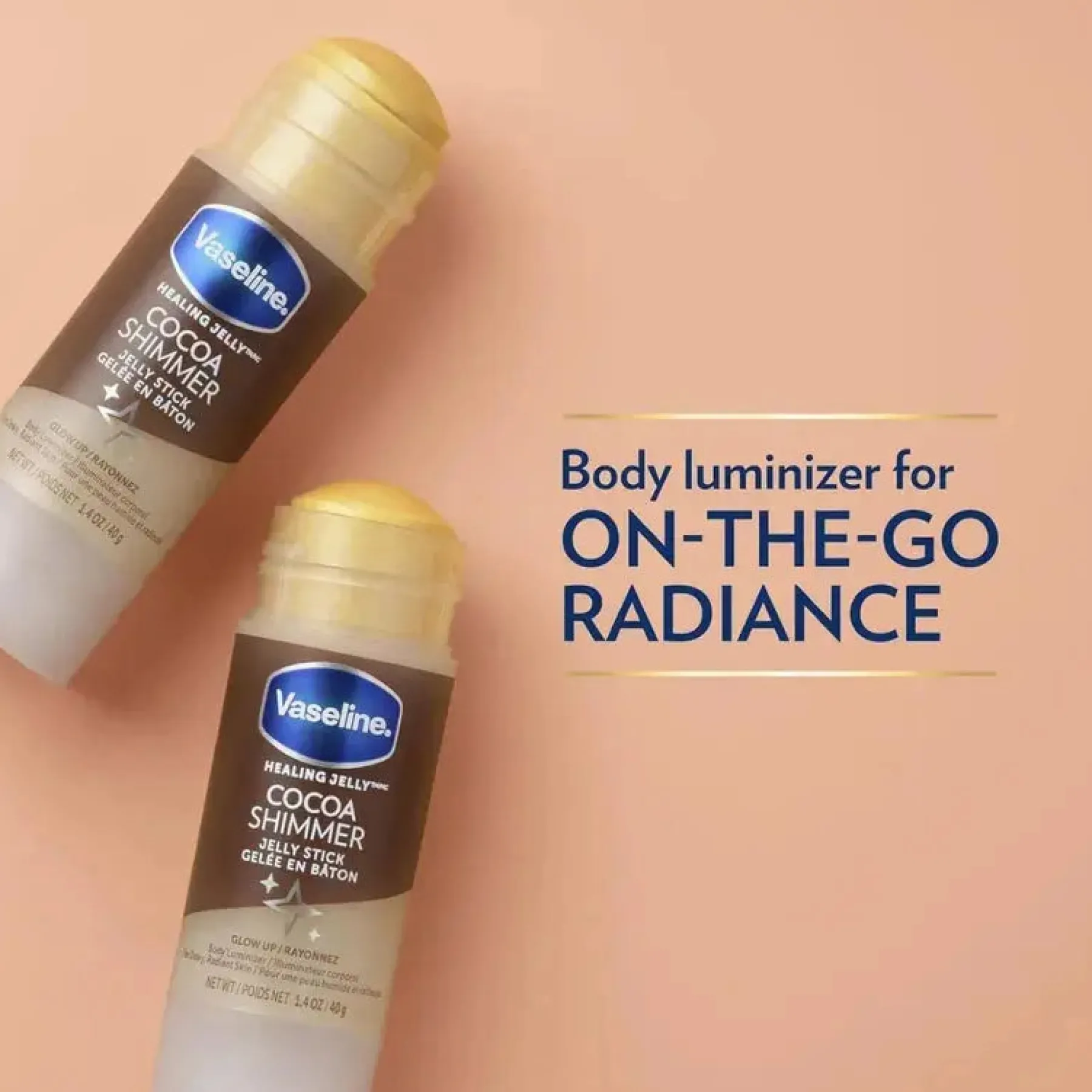 Online Cocoa Shimmer Body Balm Jelly Stick Everything Shower|Körperlotion