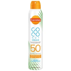 Sale Coconut Dreams Sunscreen Spray Transparent SPF 50 Spf