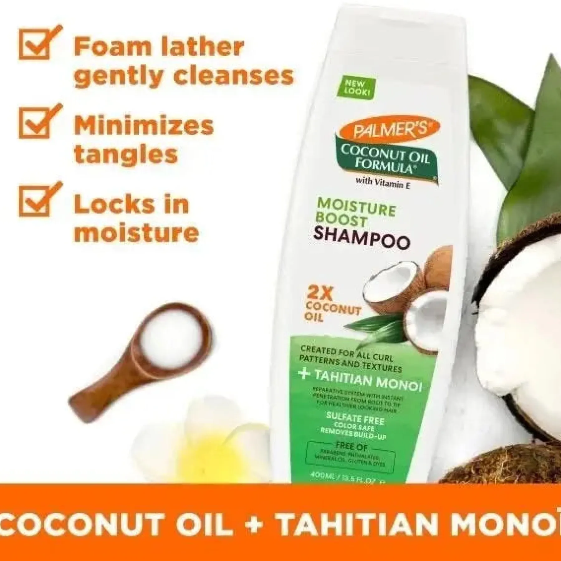 Hot Coconut Oil Formula Moisture Boost Shampoo Shampoo|Vegane Haarpflege