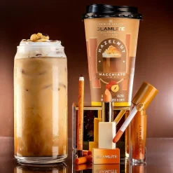 Hot Coffee Lip Kit Hazelnut Macchiato Makeup Sets|Lippenstift