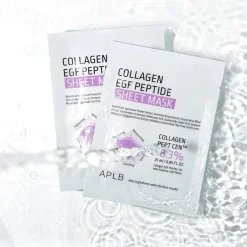 New Collagen Egf Peptide Sheet Mask Hauptzutat|Gesichtsmasken