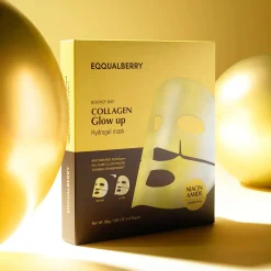 Clearance Collagen Glow Up Hydrogel Mask Hauptzutat|Gesichtsmasken