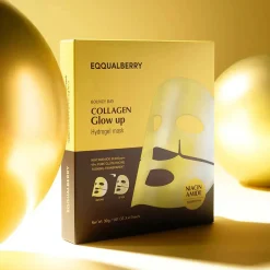 Sale Collagen Glow Up Hydrogel Mask 4-Pack Hauptzutat|Gesichtsmasken