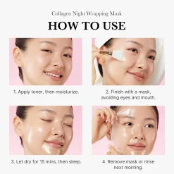 Outlet Collagen Night Wrapping Mask Hauptzutat|Gesichtsmasken