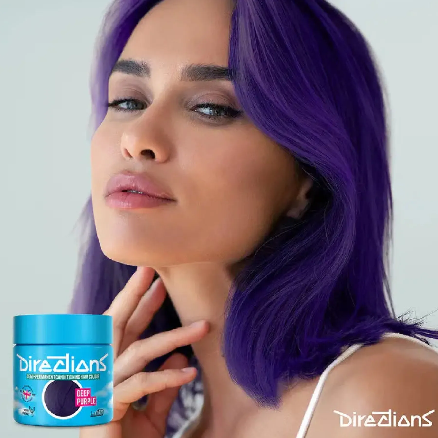 Discount Color #Deep Purple Haarfärbemittel|Vegane Haarpflege