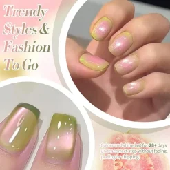 Online Colored Cat Magnetic Gel Fruit Basket MY278 Guava Veganer Nagellack|Cat Eye Gellack