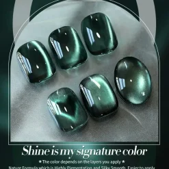 Clearance Colored Cat Magnetic Gel MY128 Veganer Nagellack|Cat Eye Gellack