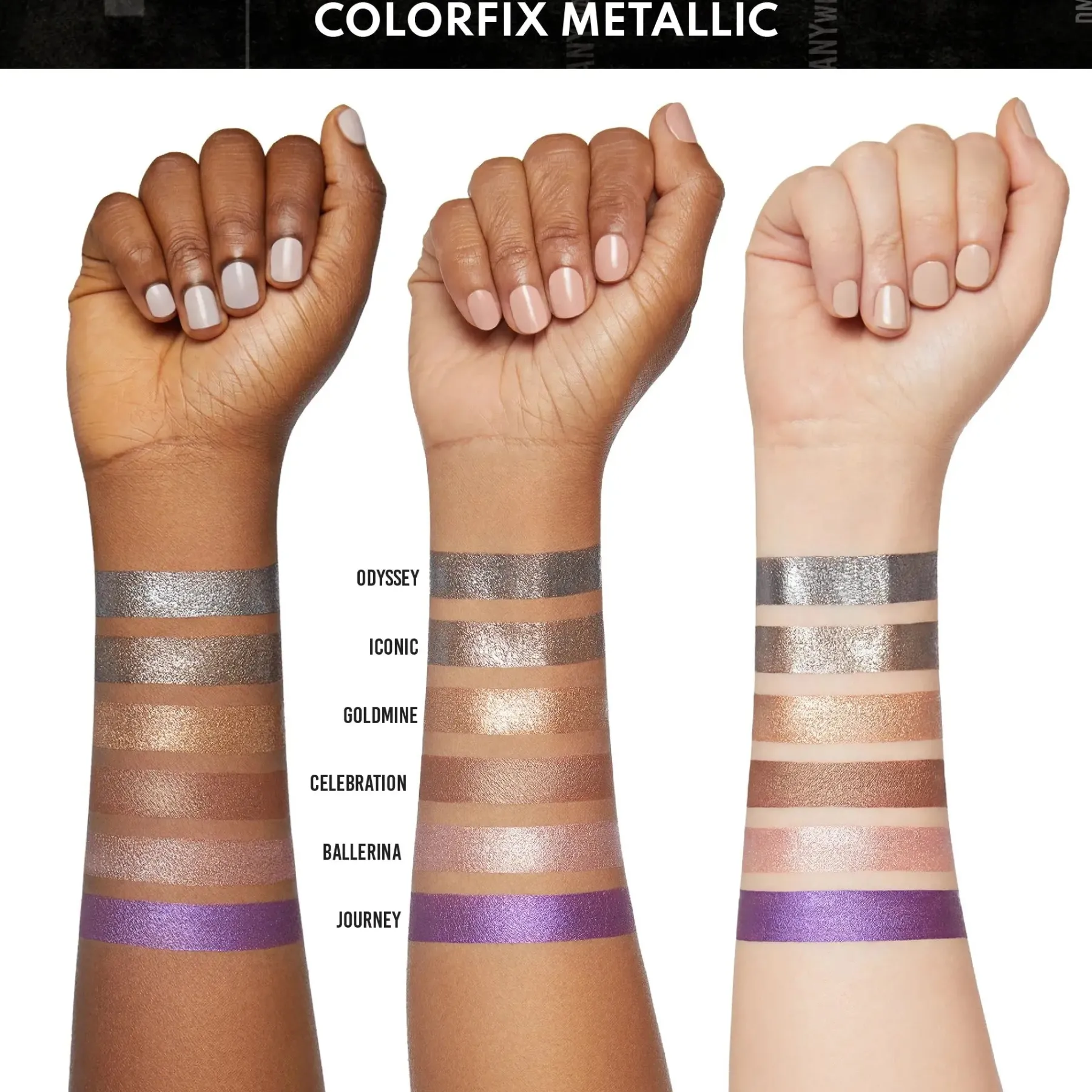Outlet Colorfix Metallics Ballerina Lidschatten|Vegane Lidschatten