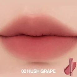 Online Color Lip Matte 02 Hush Grape Lippenstift|Korean Makeup