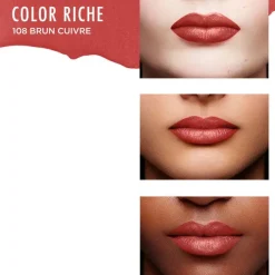 Outlet Color Riche Satin Lipstick 108 Brun Cuivré Lippenstift