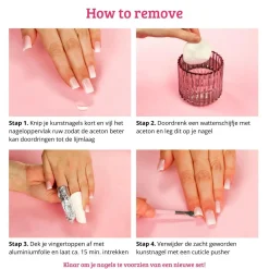 Best Complete Press On French Nails Set Ombre Soft Pink Nagelsätze