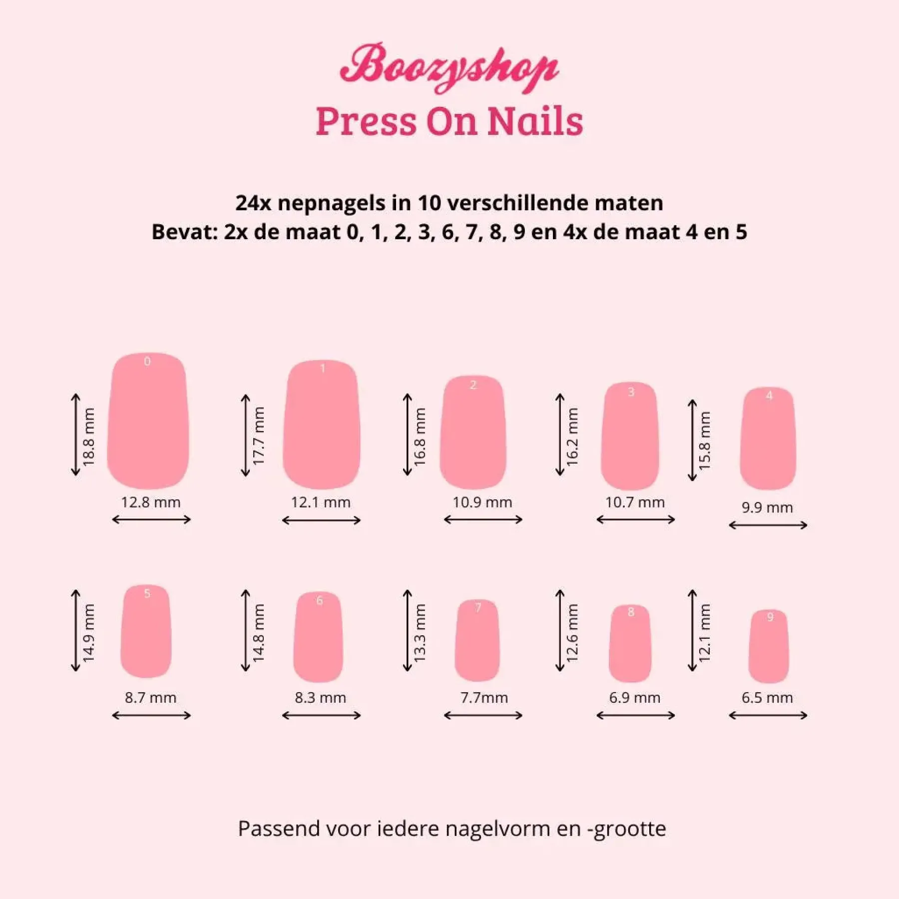 Best Complete Press On French Nails Set Ombre Soft Pink Nagelsätze