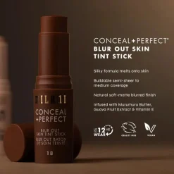 Clearance Conceal + Perfect Blur Out Skint Tint 20 Deep Rich Red Foundation|Vegan Foundation