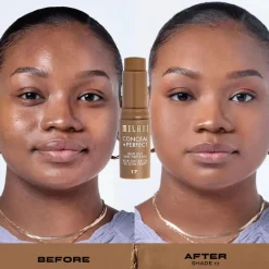 Best Conceal + Perfect Blur Out Skint Tint 17 Deep Tan Warm Yellow Foundation|Vegan Foundation
