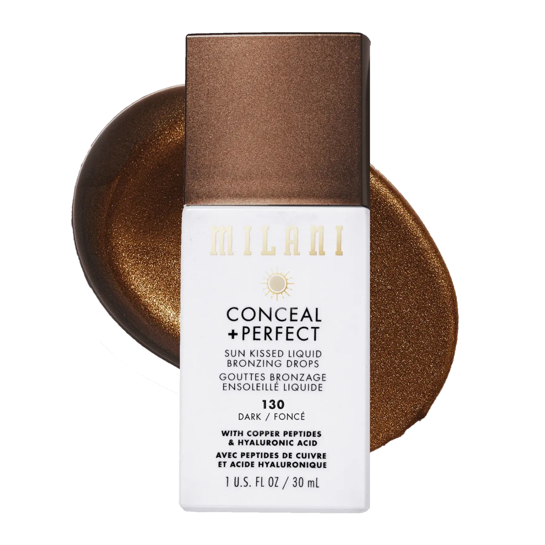 Clearance Conceal + Perfect Sun Kissed Liquid Bronzing Drops 130 Dark Bronzer