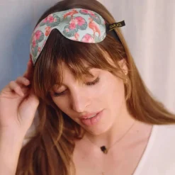Contoured 3D Blackout Sleep Mask Flamingo Schlafmasken