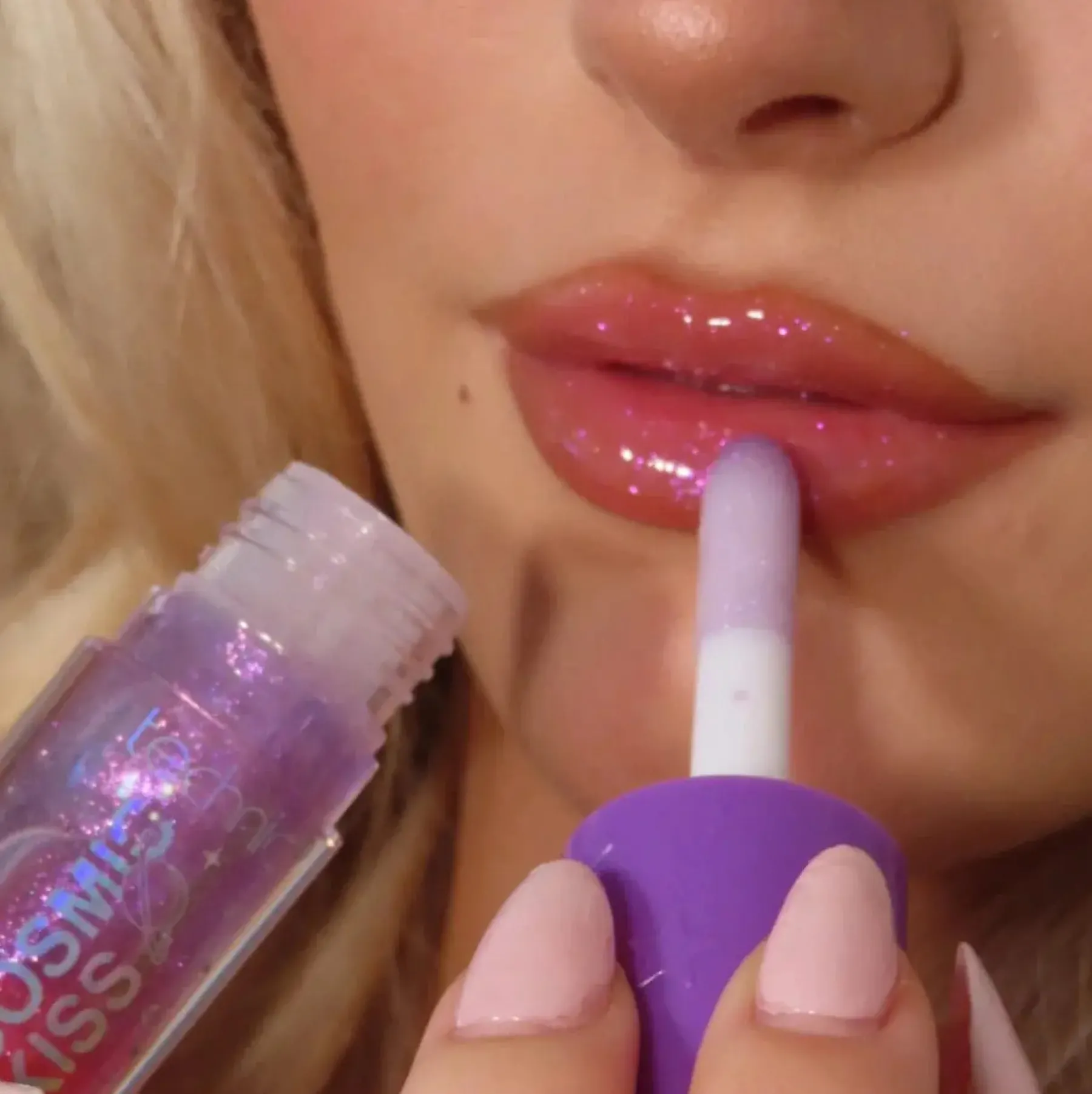 Discount Cosmic Kiss Lip Oil Galactic Grape Lipgloss|Lippen Öl
