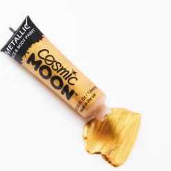 New Cosmic Moon Metallic Face & Body Paint Gold Body Paint
