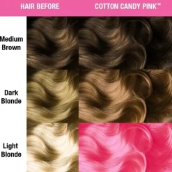 Hot Cotton Candy Pink Hair Color Haarfärbemittel|Vegane Haarpflege
