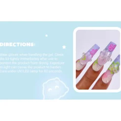 Best Cris Clay Korean Clear 3D Gel Veganer Nagellack|5. Gellak