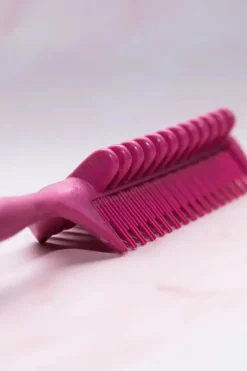 Outlet Curl Clump Precision Comb Pink Curly & Coily Accessories|10. Kämme & Bürsten