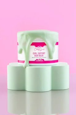 Clearance Curl Support Hair Mask 11 Schritte Haarpflege Routine|Hauptzutat