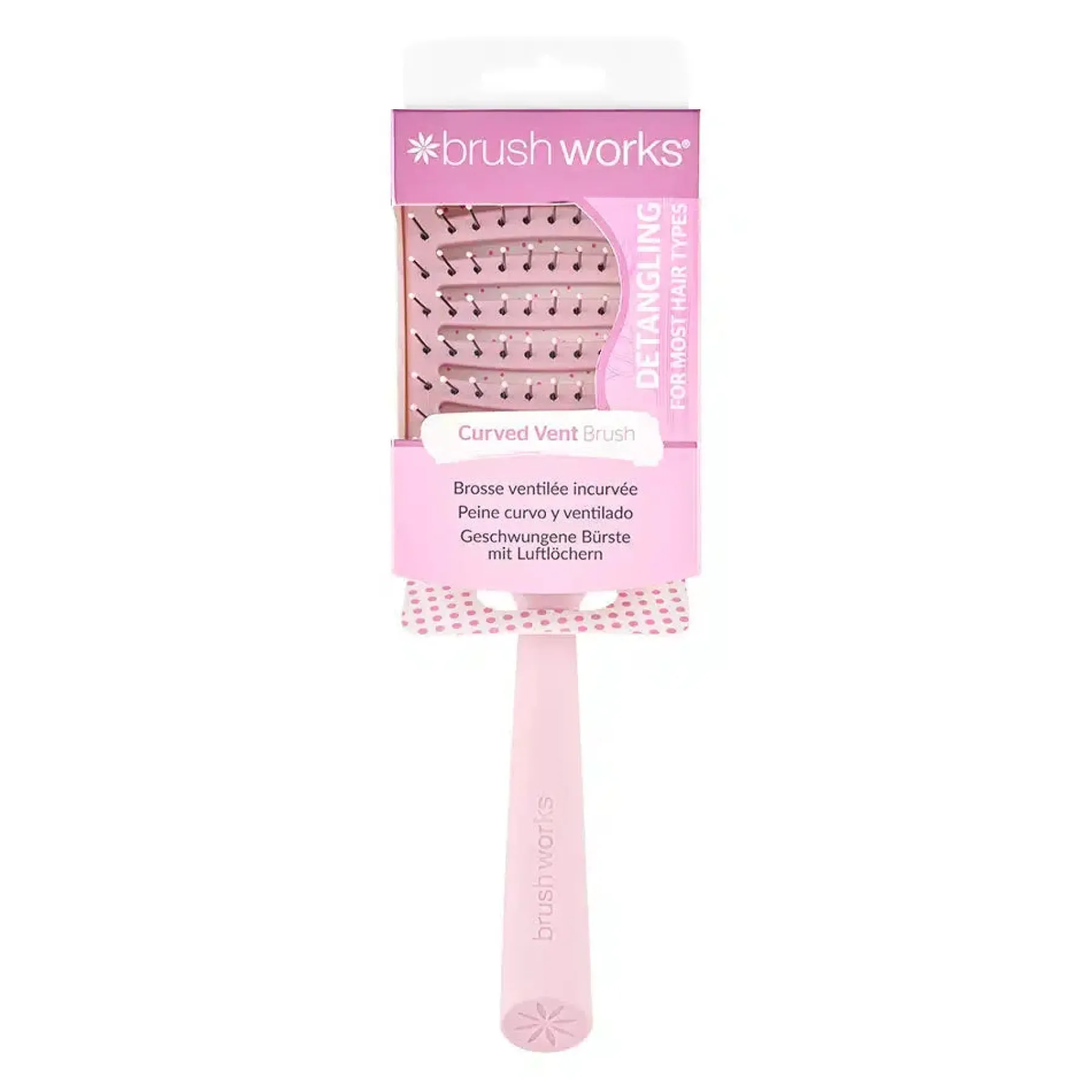 Clearance Curved Vent Hair Brush Healthy Hair Methode|Haarborstels & Kammen
