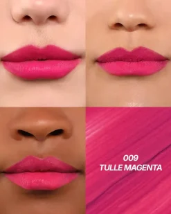 New Cushion Kiss Lip Cream 009 Tulle Magenta Lippenstift|Veganer Lippenstifte