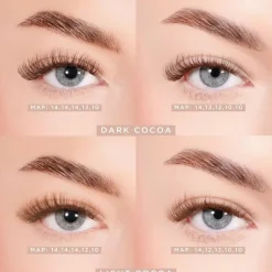 Outlet Dark Cocoa Preglued Lashes Künstliche Wimpern